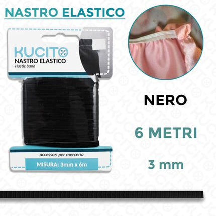 NASTRO ELASTICO 3MM
