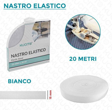 NASTRO ELASTICO 15MM
