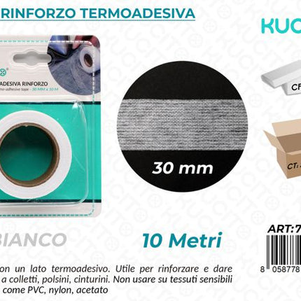 NASTRO TERMOADESIVA 30MM