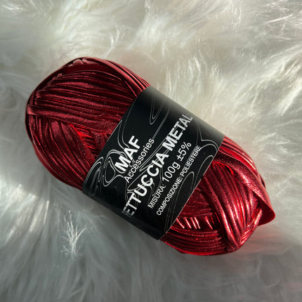 LYCRA METAL 100gr rosso