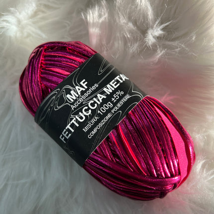 LYCRA METAL 100gr fucsia scuro