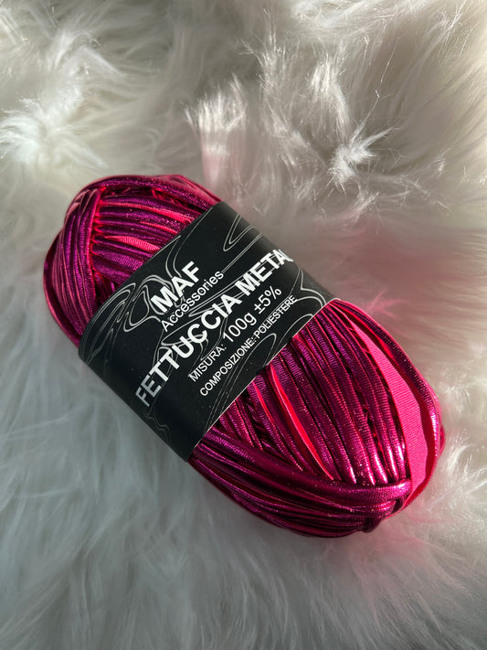 LYCRA METAL 100gr fucsia scuro