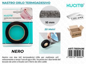 NASTRO ORLO TERMOADESIVO 10MM
