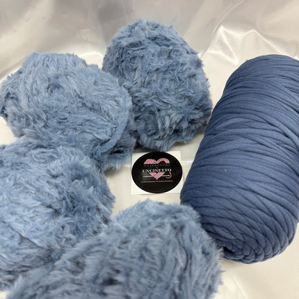 LYCRA 400gr+ PELUCHE 200gr