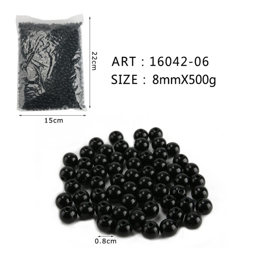 Perline 500gr normali nere