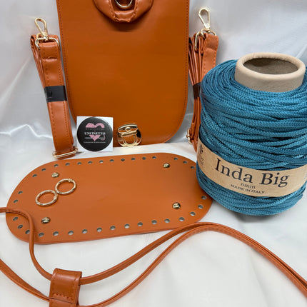 KIT ZAINETTO CUOIO 25cm