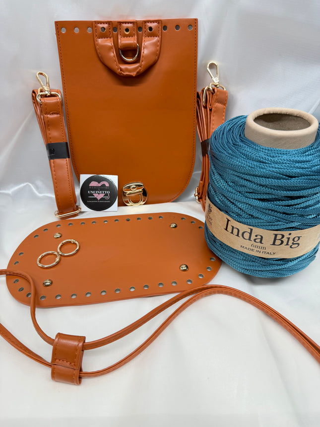 KIT ZAINETTO CUOIO 25cm