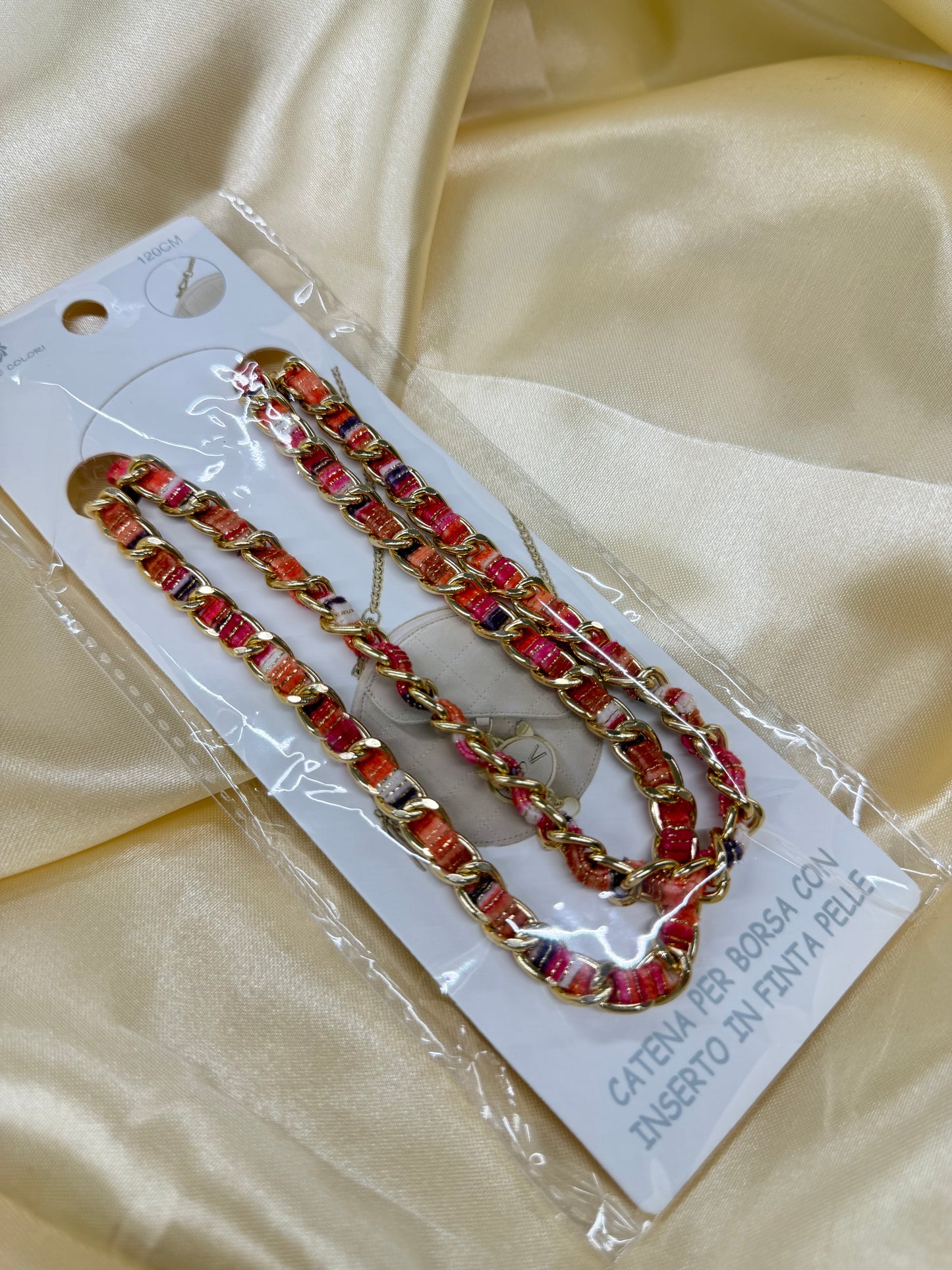 Catenella 120cm con moschettoni