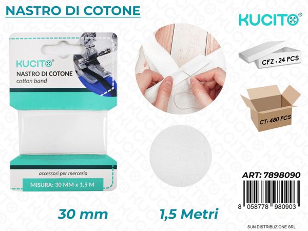 NASTRO COTONE 30MM