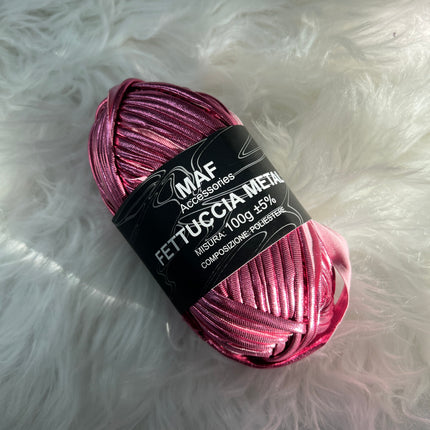 LYCRA METAL 100gr fucsia chiaro