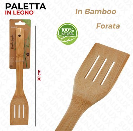 PALETTA FORATA IN BAMBOO