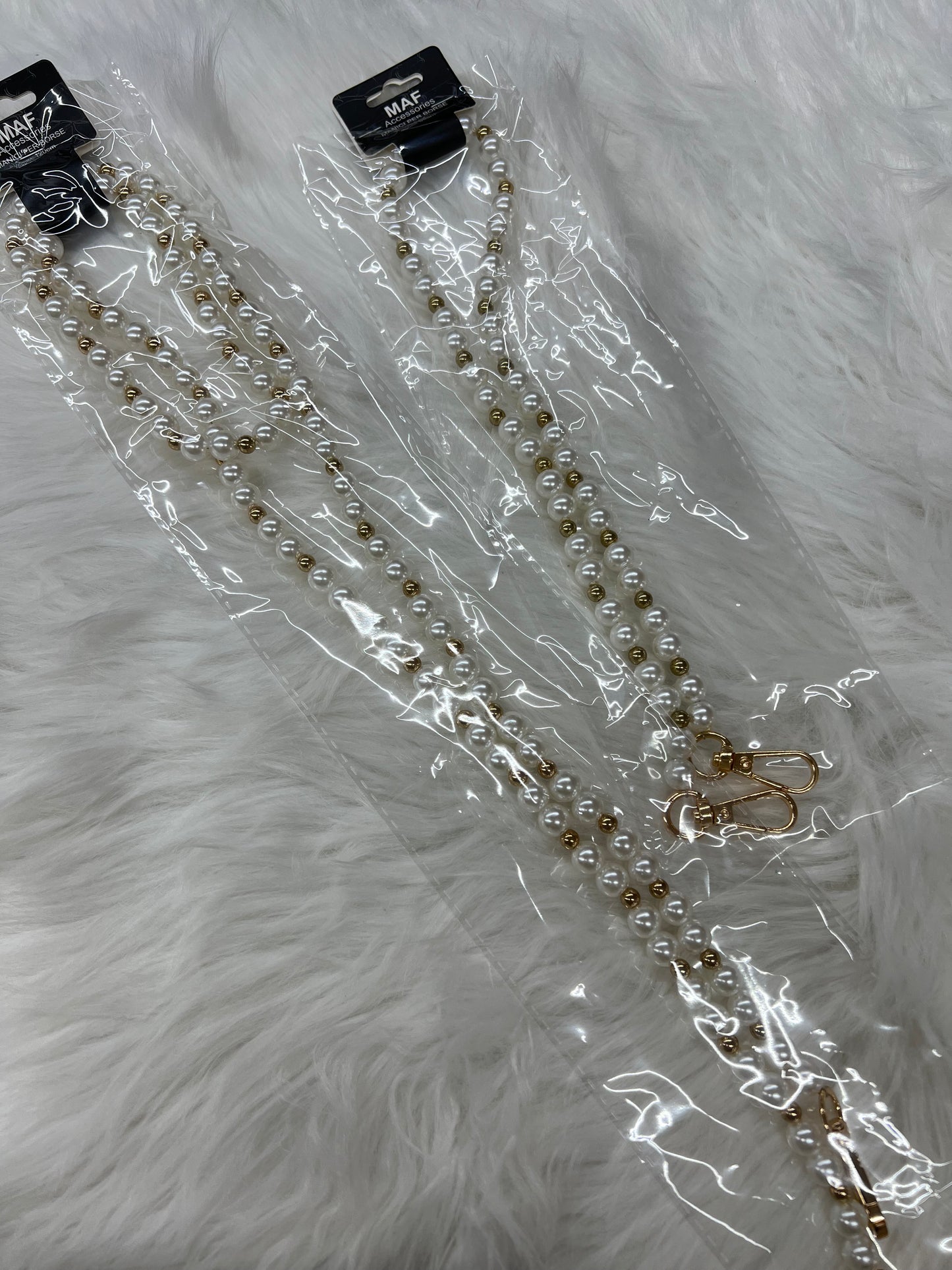 Catenella perle con ganci