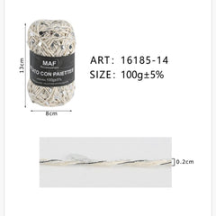 Collection image for: FILATO PAIETTE 100gr