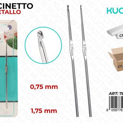 UNCINETTO METALLO