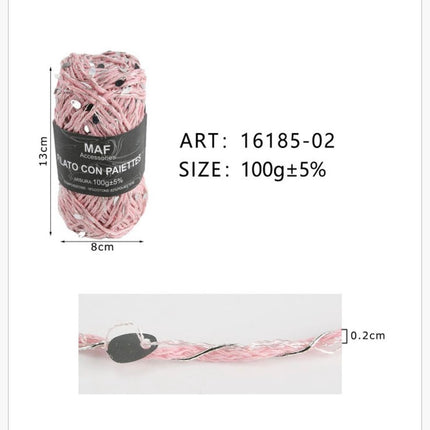 Filato Paiette 100gr #02