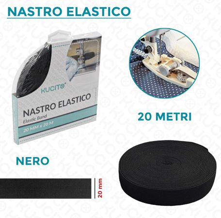 NASTRO ELASTICO 20MM