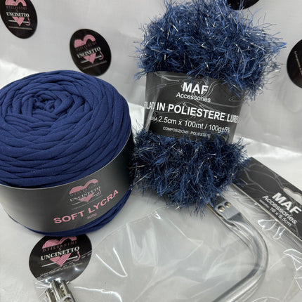 KIT LYCRA NAVY FUR