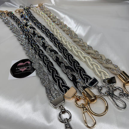 Manici strass con ganci 45cm