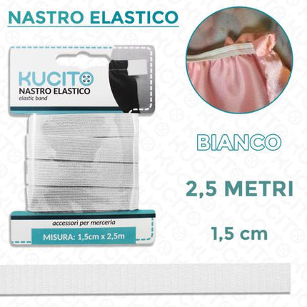 NASTRO ELASTICO 1.5CM