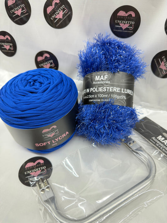 KIT LYCRA BLU FUR
