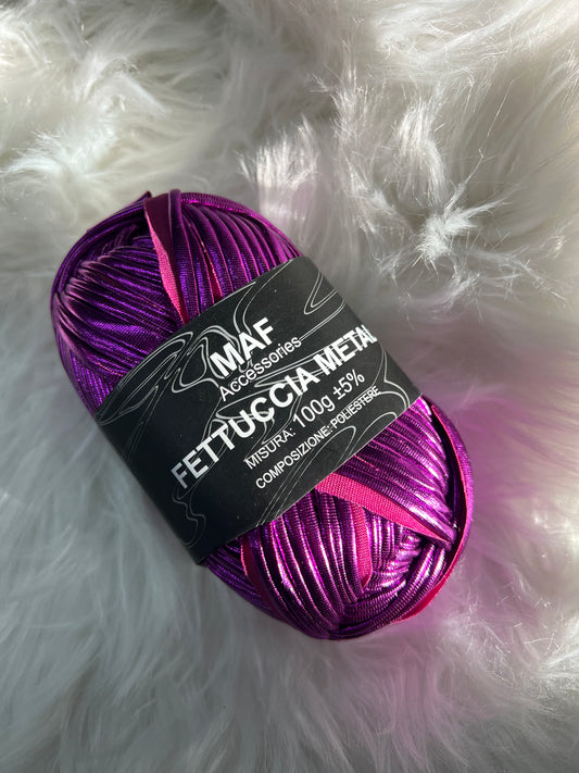 LYCRA METAL 100gr viola