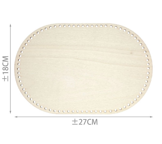 Base legno 18x27cm