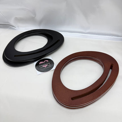 Coppia manici legno
