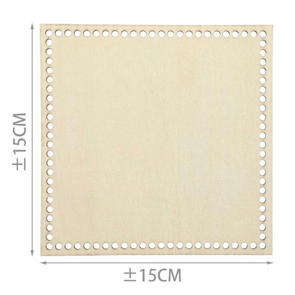 Base legno 15x15cm
