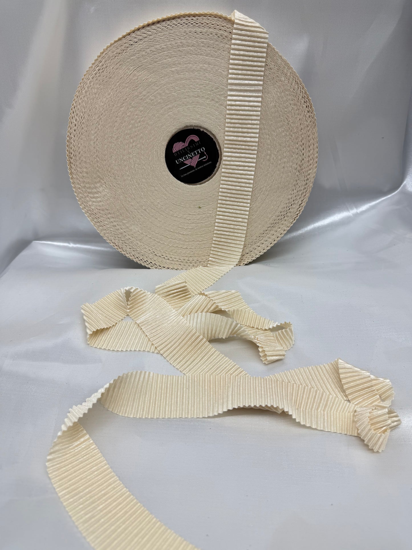 Filato Plissè beige 470gr