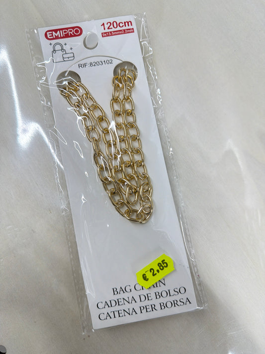 Catenella 120cm con moschettoni