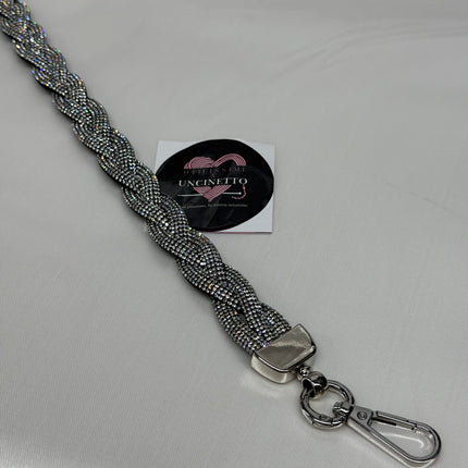 Manici strass con ganci 45cm