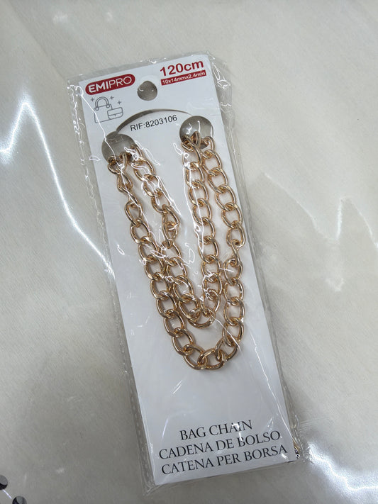 Catenella 120cm con moschettoni