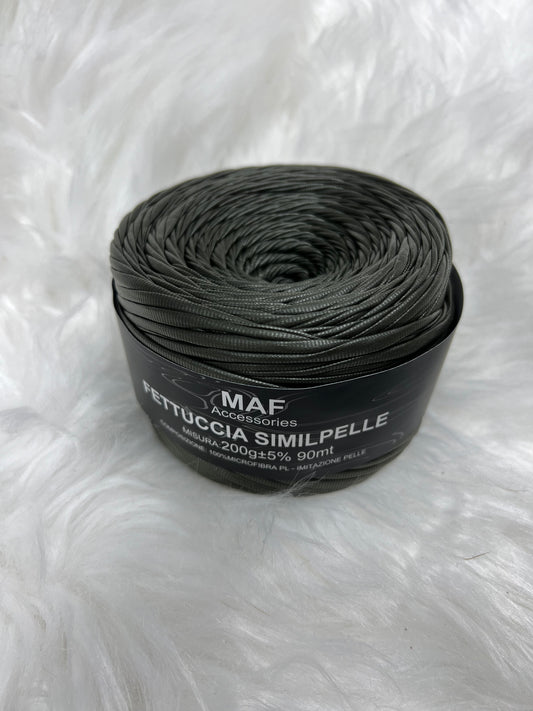 ECOPELLE VERDE OLIVA