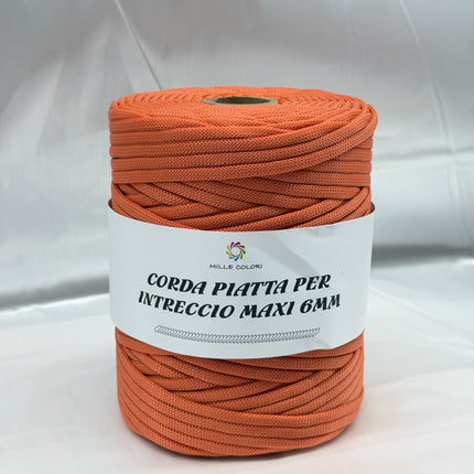 Cordino piatto 6mm 500gr