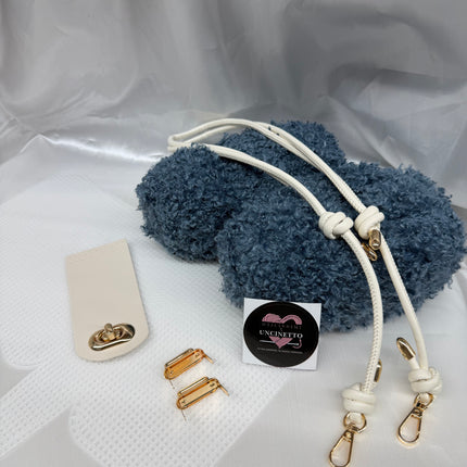 Teddy 200gr su rete canvas patta