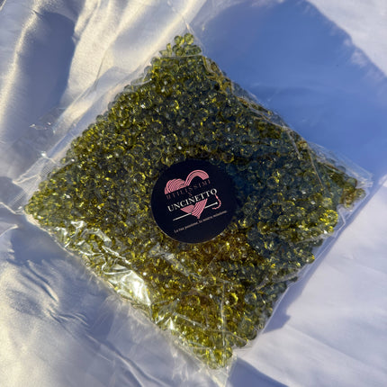 Perline sfaccettate 500gr circa