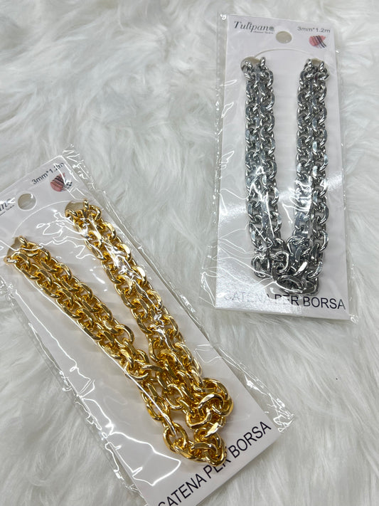 Catenella 120cm con ganci