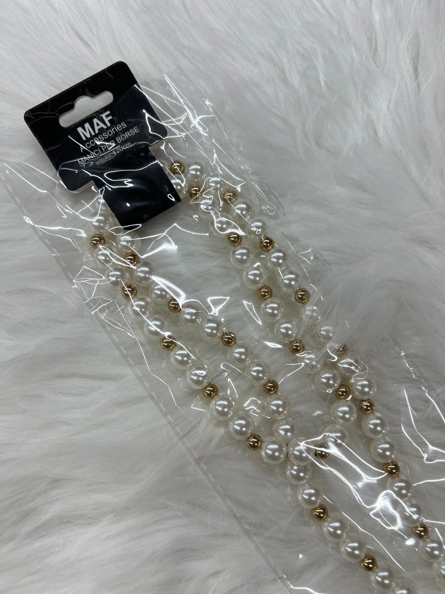 Catenella perle con ganci