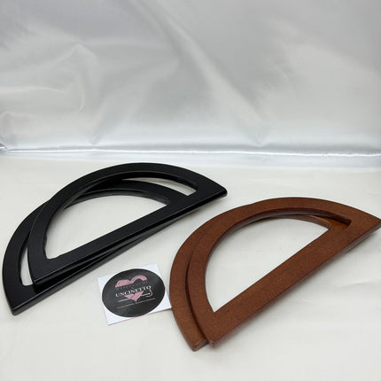 Coppia manici legno