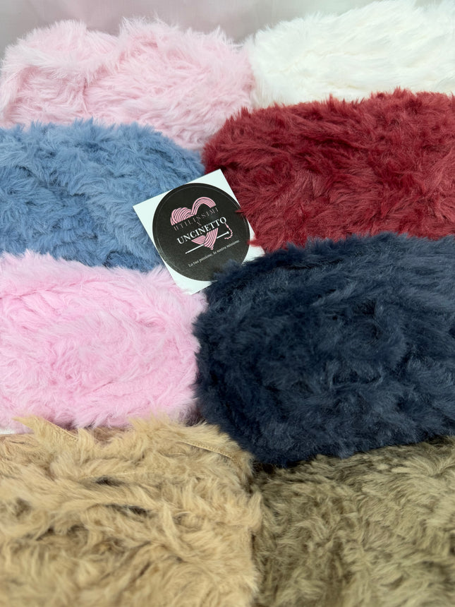 Filato PELUCHE 50gr 25metri
