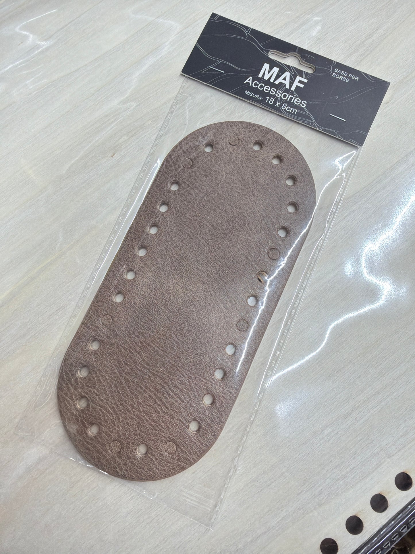 Base borsa 18x8cm