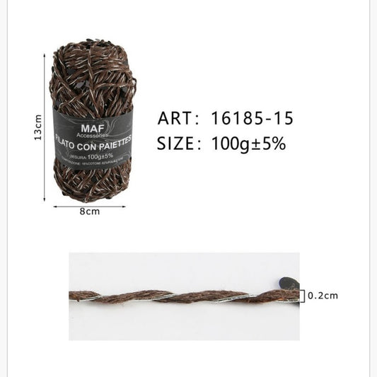 Filato Paiette 100gr #15