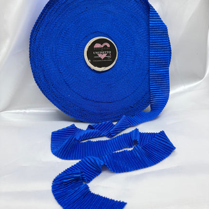 Filato Plissè blu 500gr