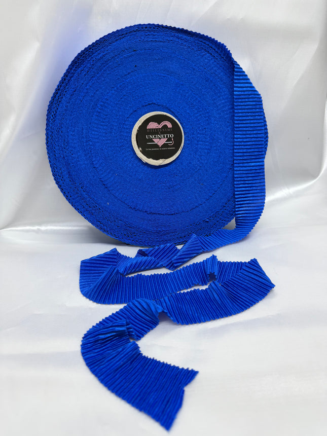 Filato Plissè blu 500gr