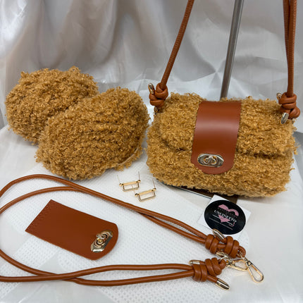 Teddy 200gr su rete canvas patta