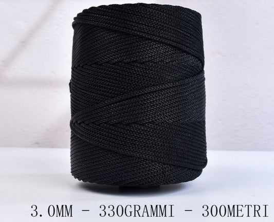 Cordino thai 3mm nero
