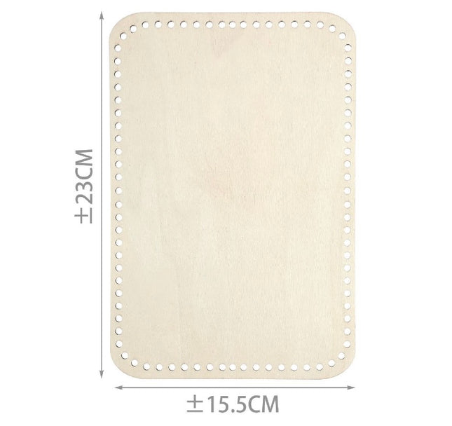Base legno 15.5x23cm