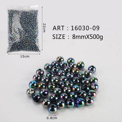 Perline 500gr specchiate titanio