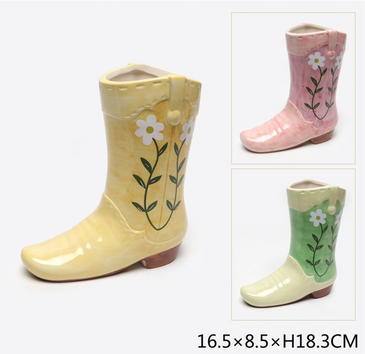 VASO STIVALE CERAMICA 1PZ