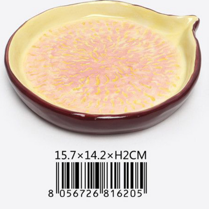PIATTO FICO IN CERAMICA